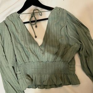 HYFVE L crop top blouse